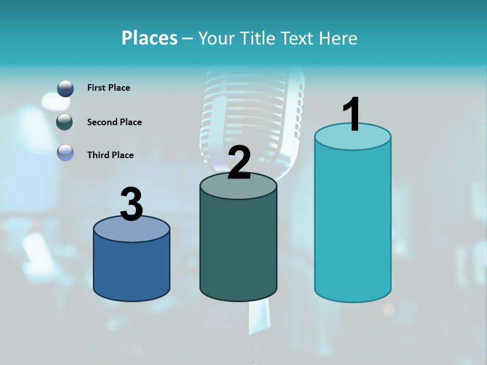 Singer Voice Old PowerPoint Template