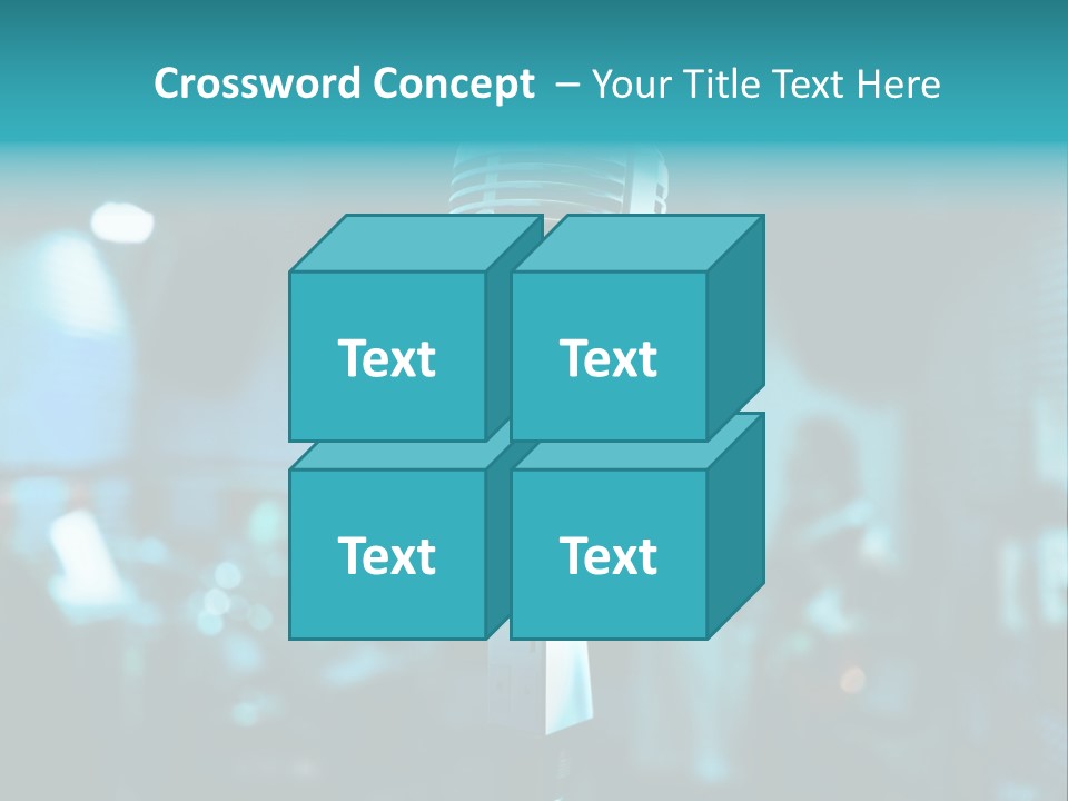 Singer Voice Old PowerPoint Template
