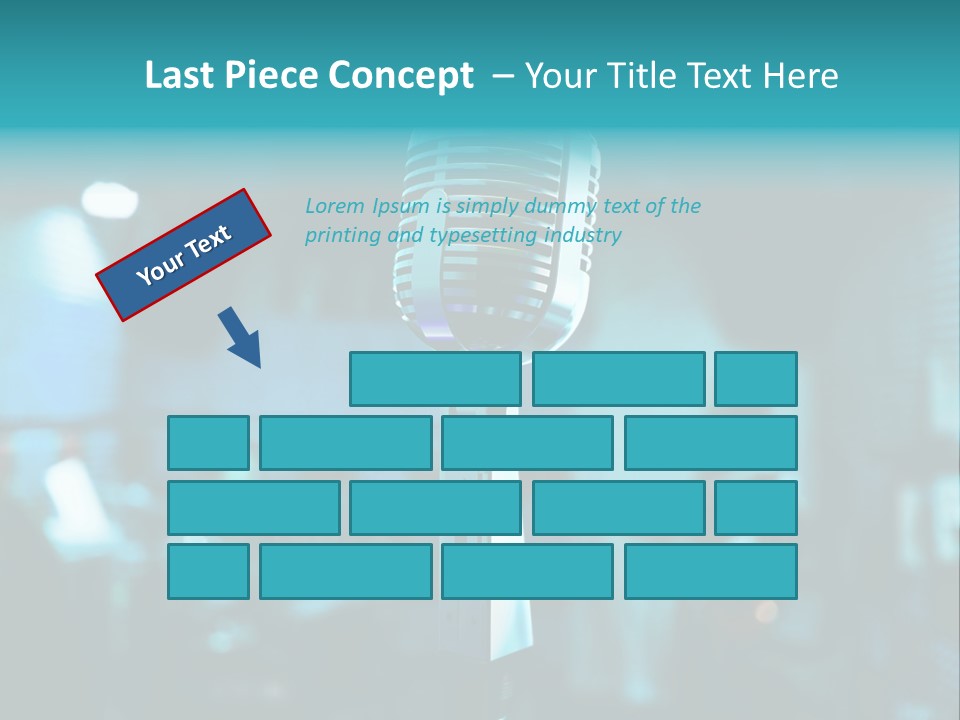 Singer Voice Old PowerPoint Template
