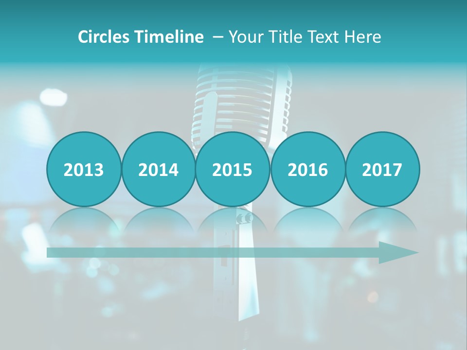 Singer Voice Old PowerPoint Template