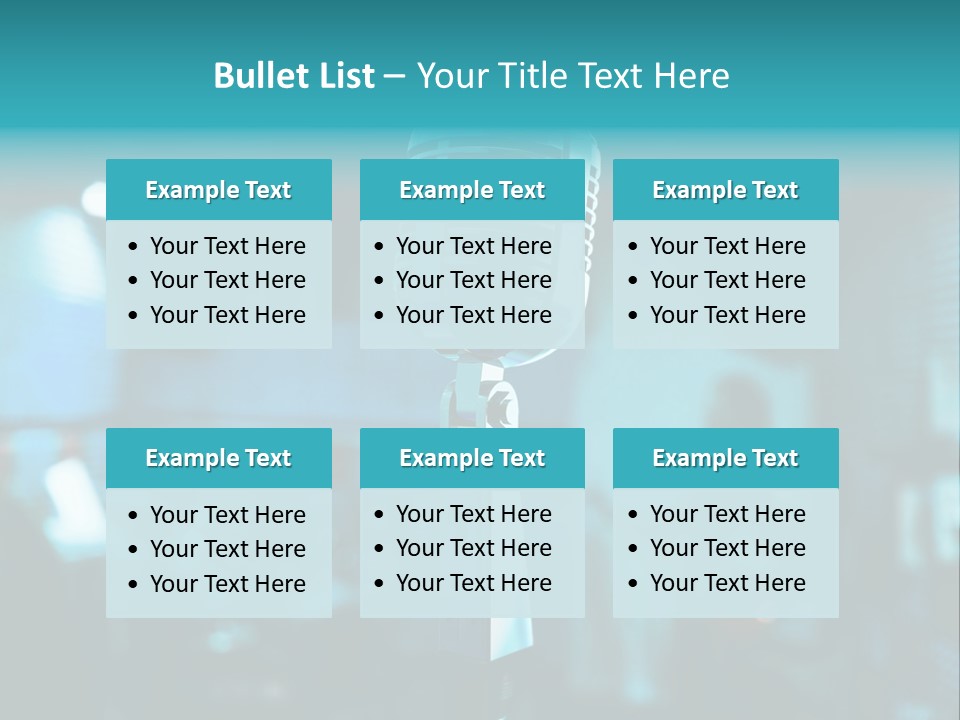 Singer Voice Old PowerPoint Template