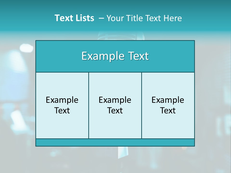 Singer Voice Old PowerPoint Template