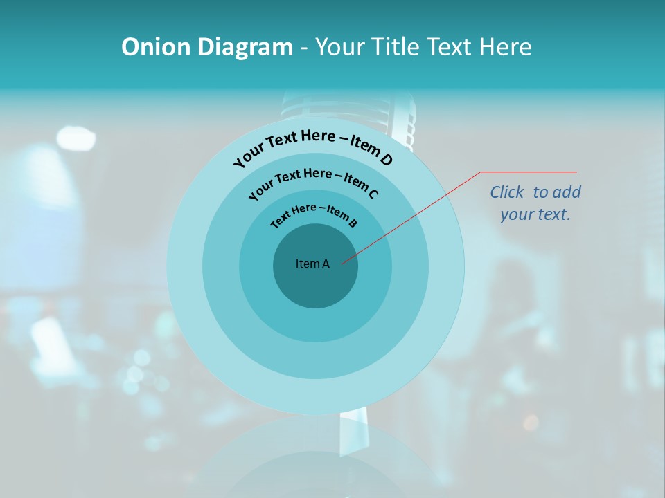 Singer Voice Old PowerPoint Template