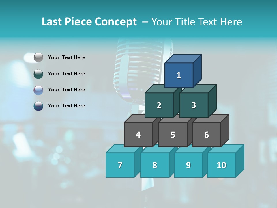 Singer Voice Old PowerPoint Template