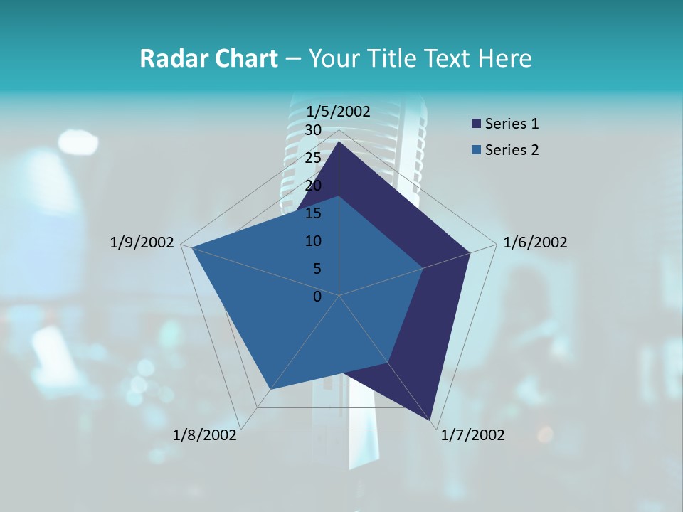 Singer Voice Old PowerPoint Template