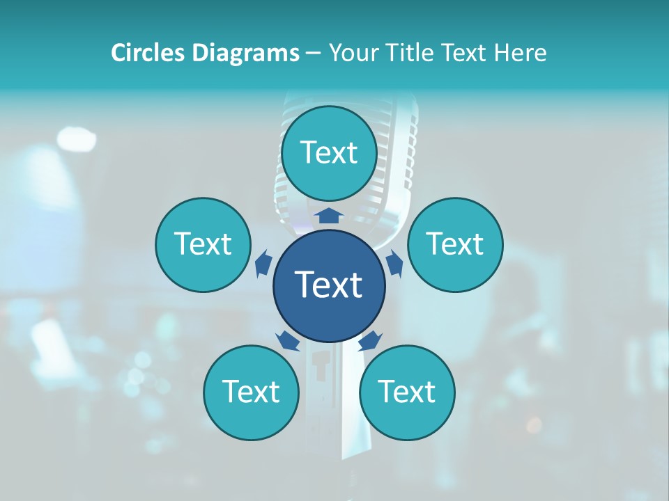 Singer Voice Old PowerPoint Template