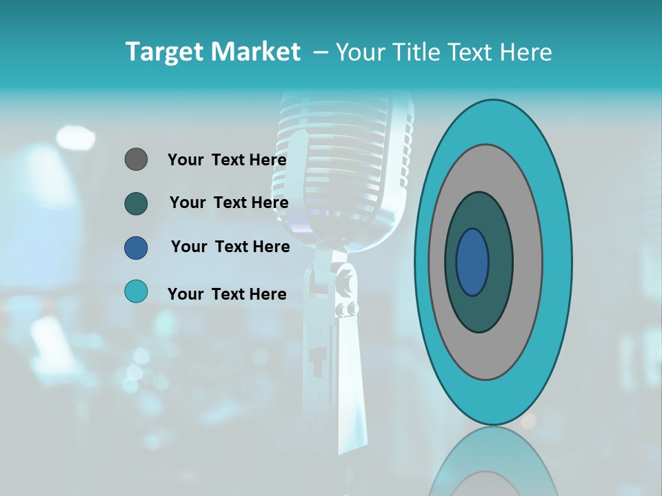 Singer Voice Old PowerPoint Template