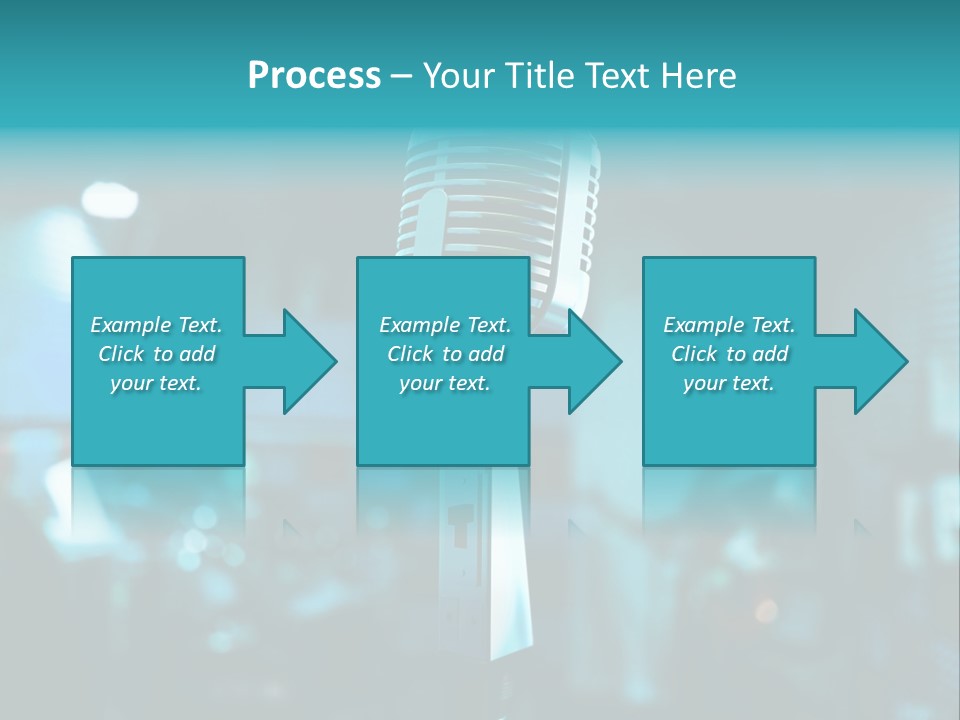 Singer Voice Old PowerPoint Template