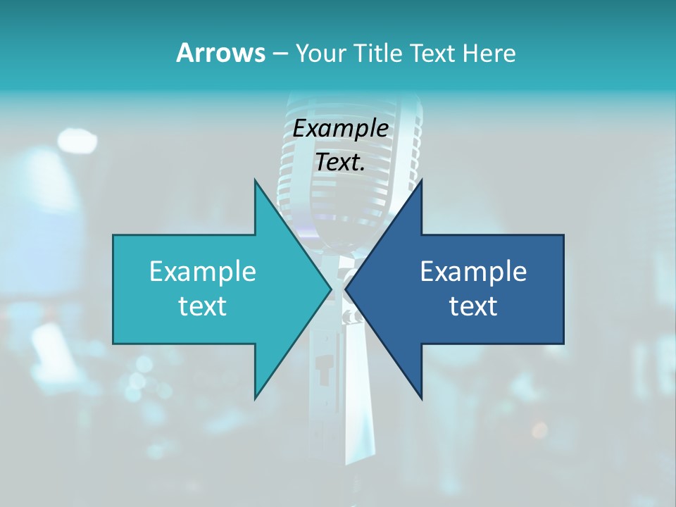 Singer Voice Old PowerPoint Template