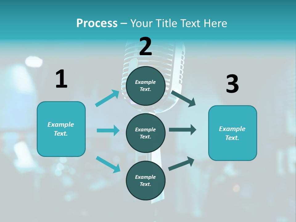 Singer Voice Old PowerPoint Template