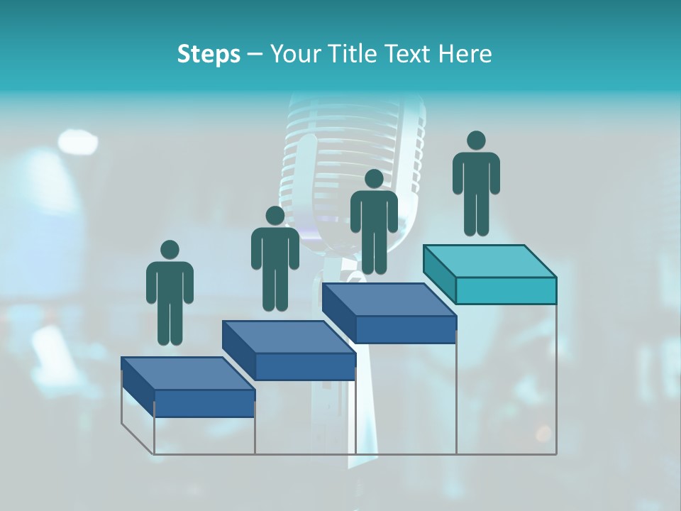 Singer Voice Old PowerPoint Template