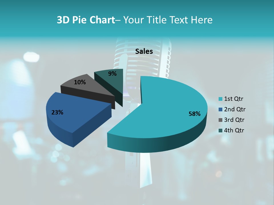 Singer Voice Old PowerPoint Template