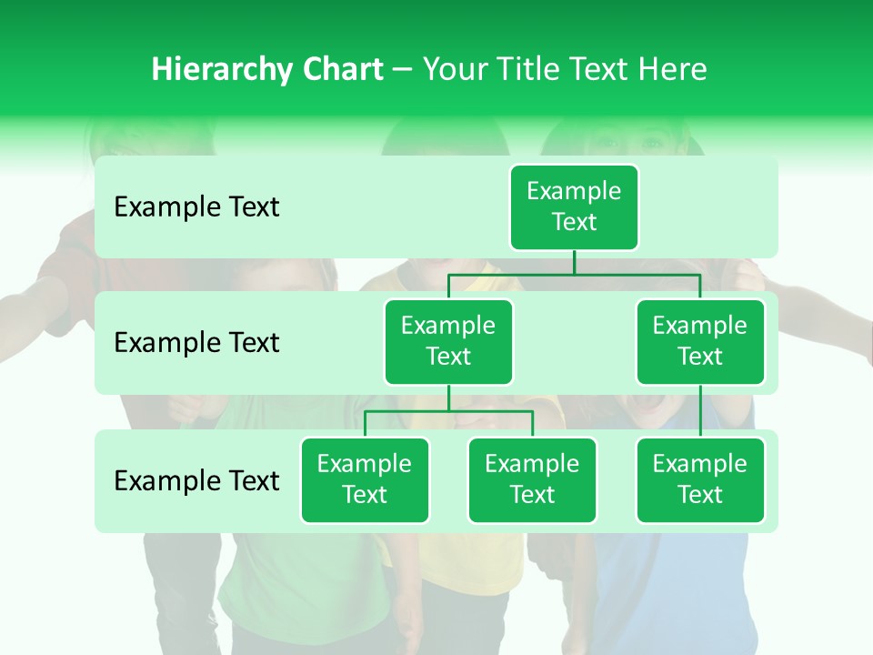 White Background Positive Smiling PowerPoint Template