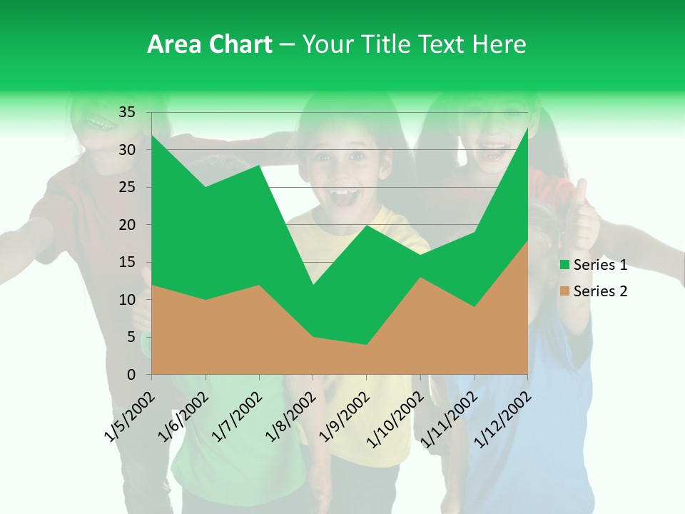 White Background Positive Smiling PowerPoint Template