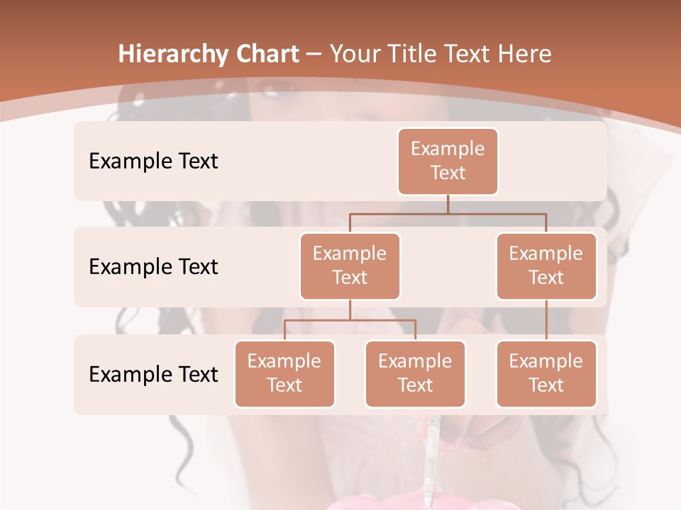 White Background Positive Smiling PowerPoint Template