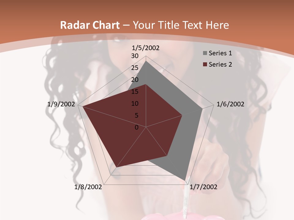 White Background Positive Smiling PowerPoint Template