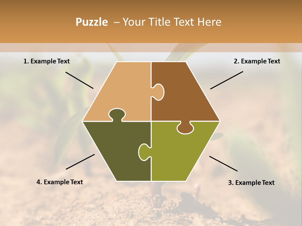 Dirt Beginnings Grain PowerPoint Template