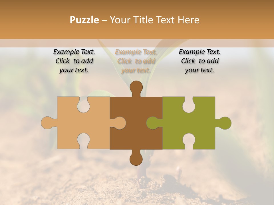 Dirt Beginnings Grain PowerPoint Template