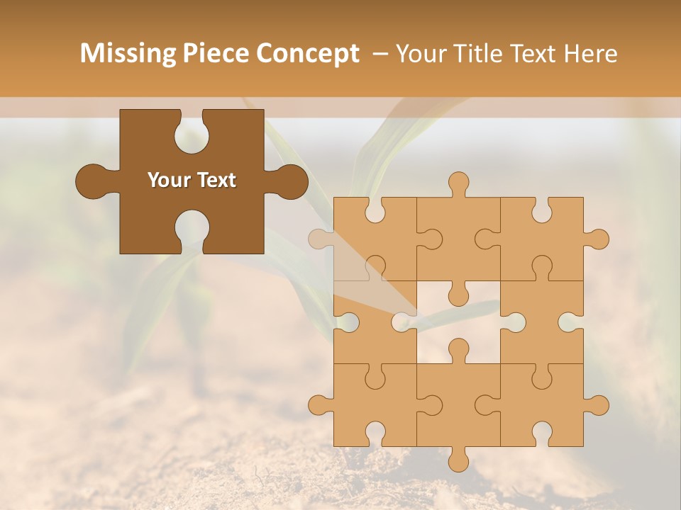 Dirt Beginnings Grain PowerPoint Template