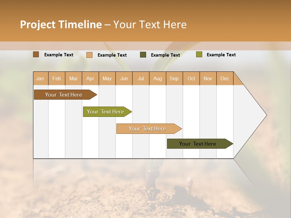 Dirt Beginnings Grain PowerPoint Template