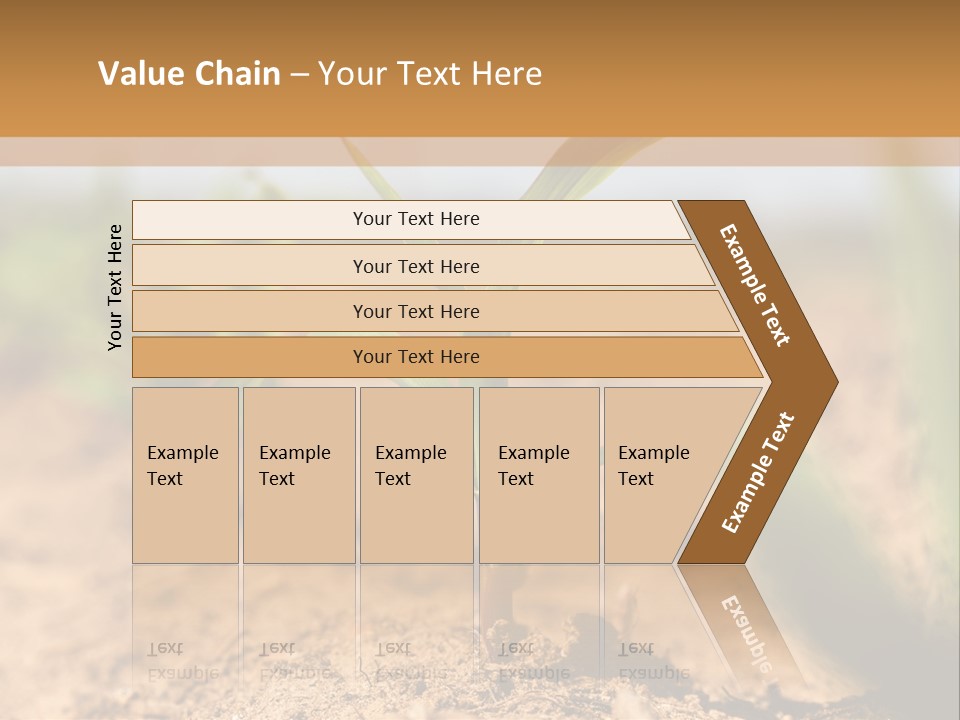 Dirt Beginnings Grain PowerPoint Template