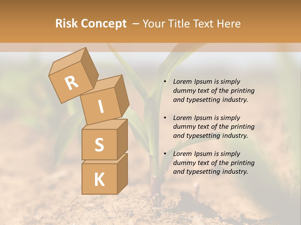 Dirt Beginnings Grain PowerPoint Template