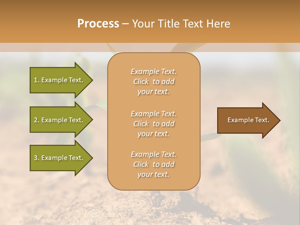 Dirt Beginnings Grain PowerPoint Template