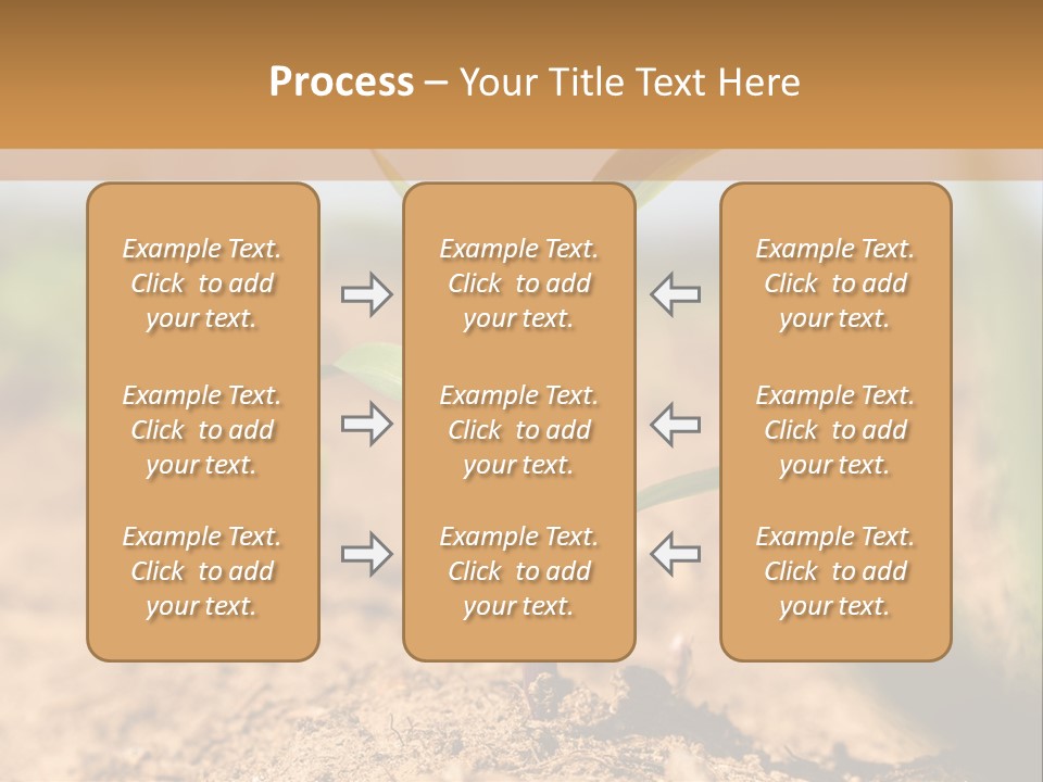 Dirt Beginnings Grain PowerPoint Template