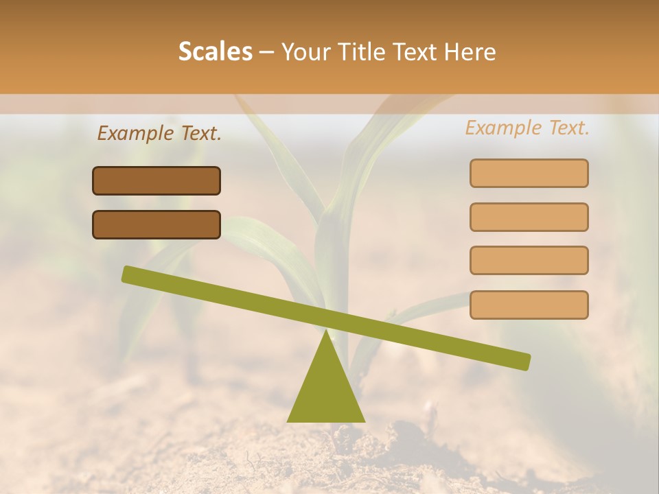 Dirt Beginnings Grain PowerPoint Template