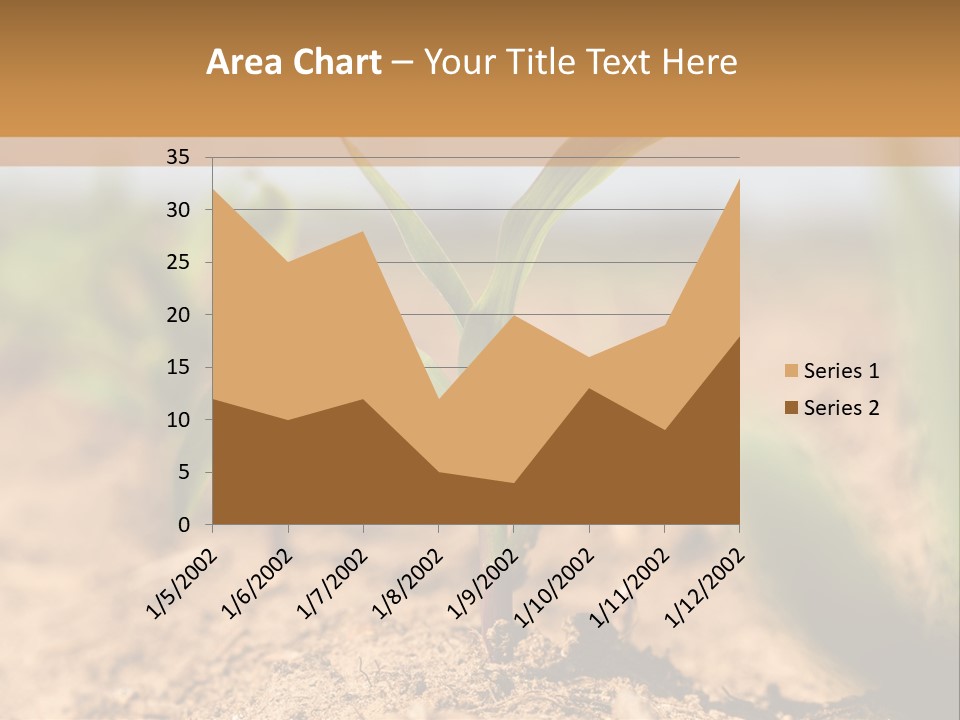 Dirt Beginnings Grain PowerPoint Template
