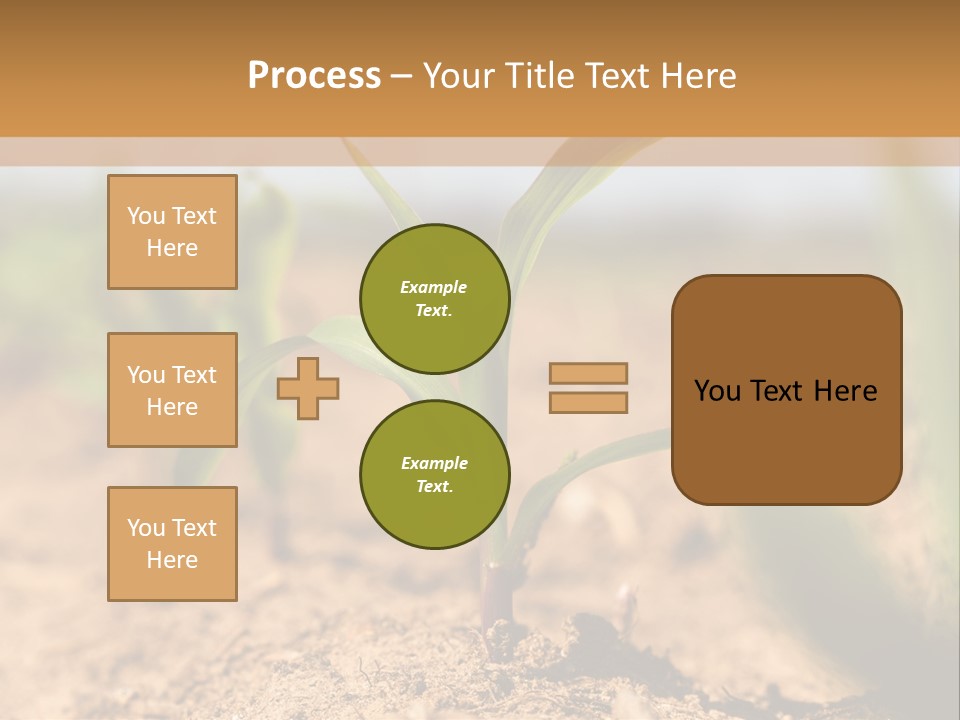 Dirt Beginnings Grain PowerPoint Template
