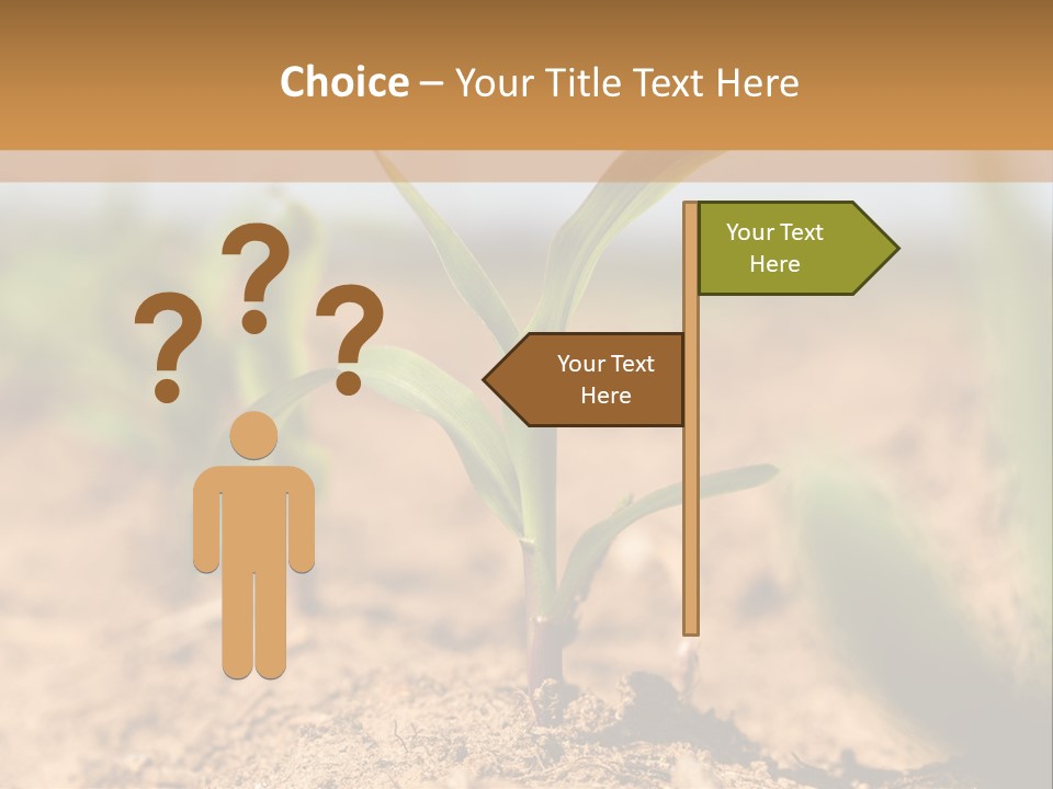 Dirt Beginnings Grain PowerPoint Template