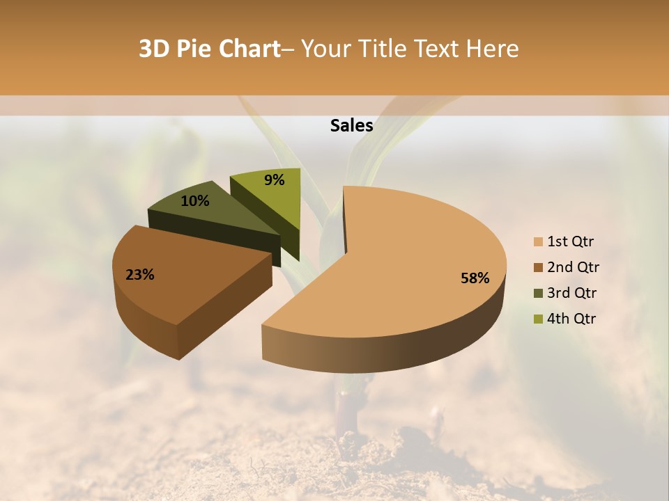 Dirt Beginnings Grain PowerPoint Template