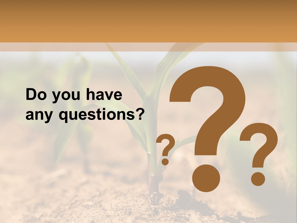 Dirt Beginnings Grain PowerPoint Template