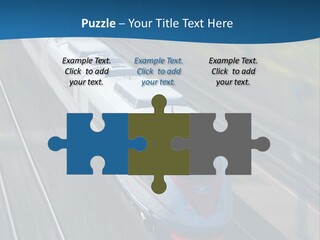 Diesel Commute Passenger PowerPoint Template