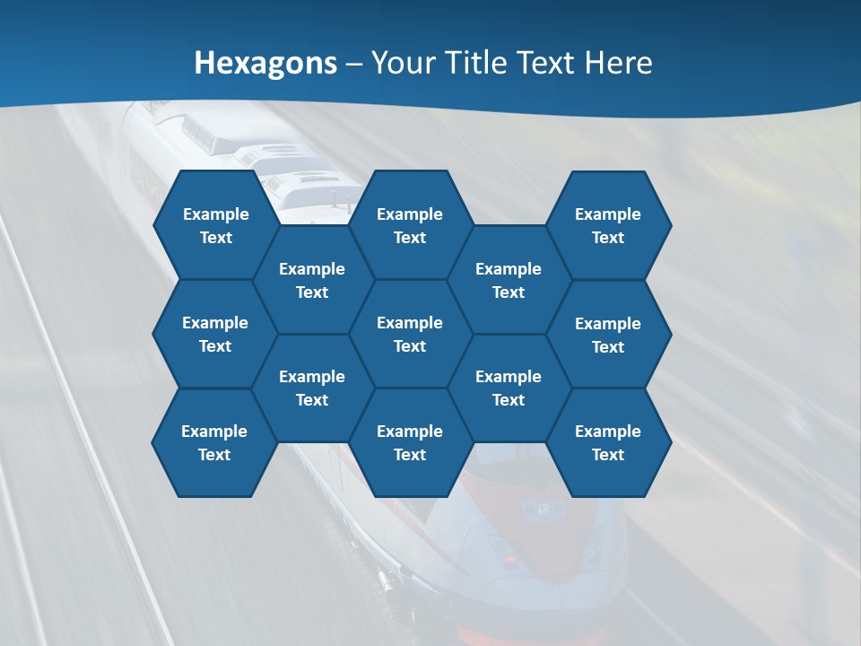 Diesel Commute Passenger PowerPoint Template