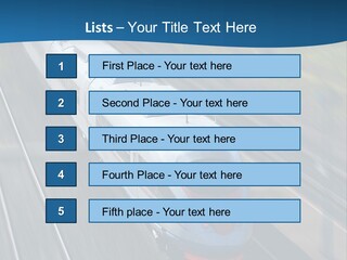 Diesel Commute Passenger PowerPoint Template