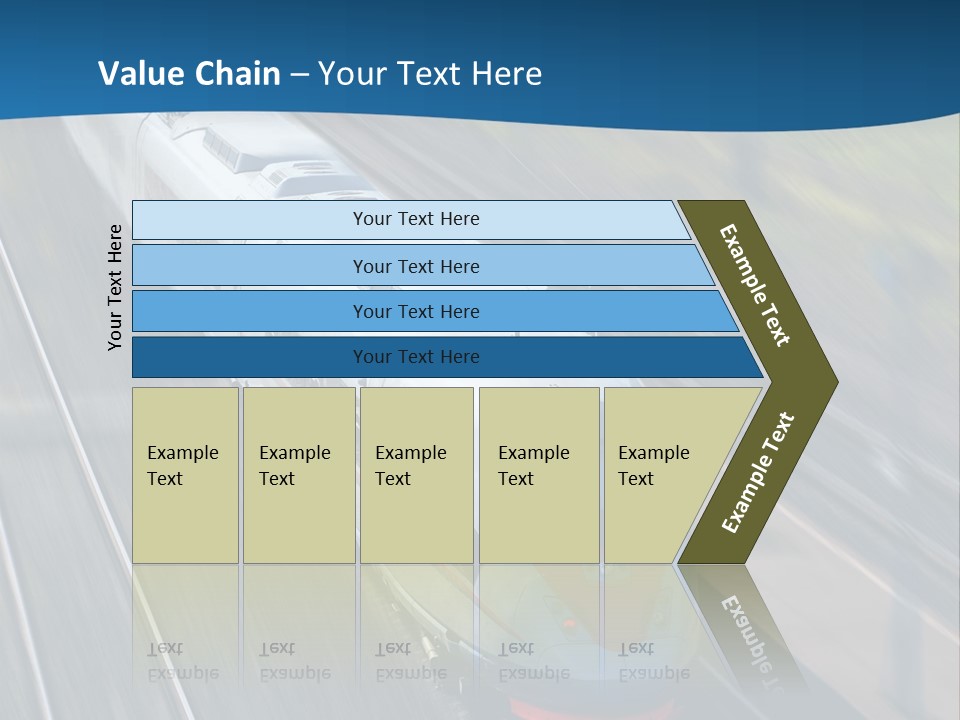 Diesel Commute Passenger PowerPoint Template