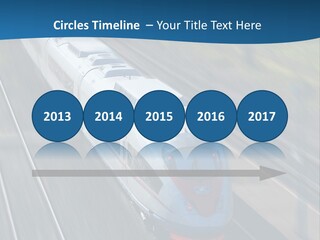 Diesel Commute Passenger PowerPoint Template