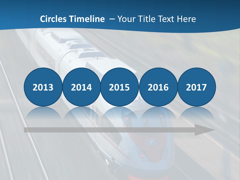Diesel Commute Passenger PowerPoint Template