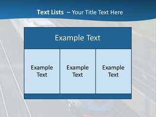 Diesel Commute Passenger PowerPoint Template