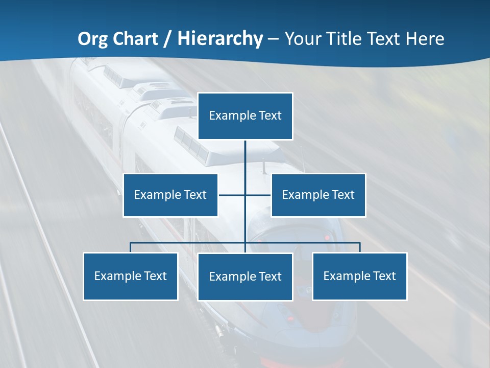 Diesel Commute Passenger PowerPoint Template