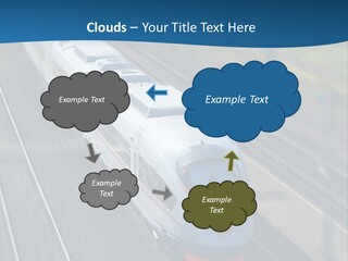 Diesel Commute Passenger PowerPoint Template