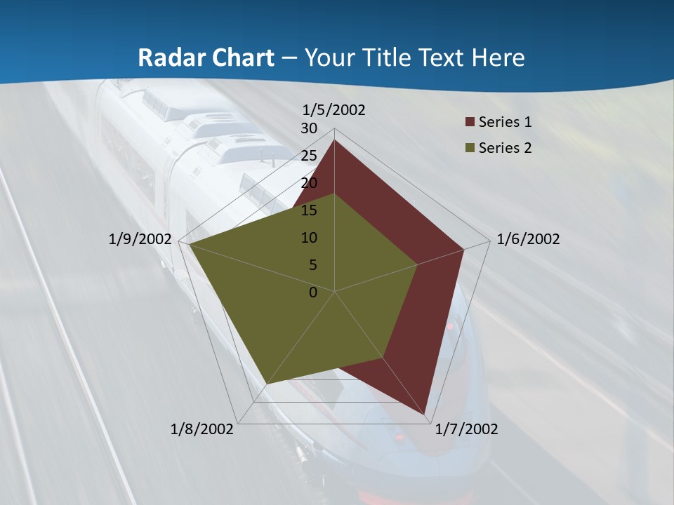 Diesel Commute Passenger PowerPoint Template