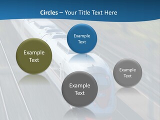 Diesel Commute Passenger PowerPoint Template