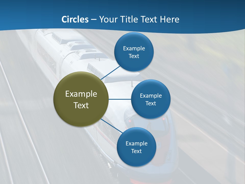 Diesel Commute Passenger PowerPoint Template