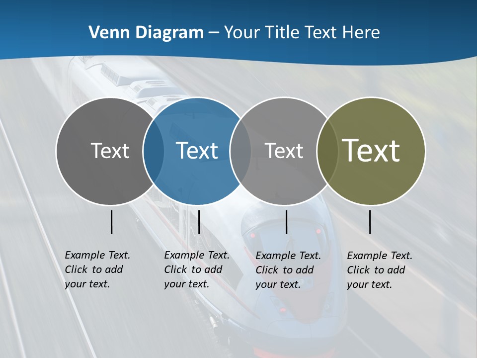 Diesel Commute Passenger PowerPoint Template