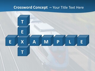 Diesel Commute Passenger PowerPoint Template