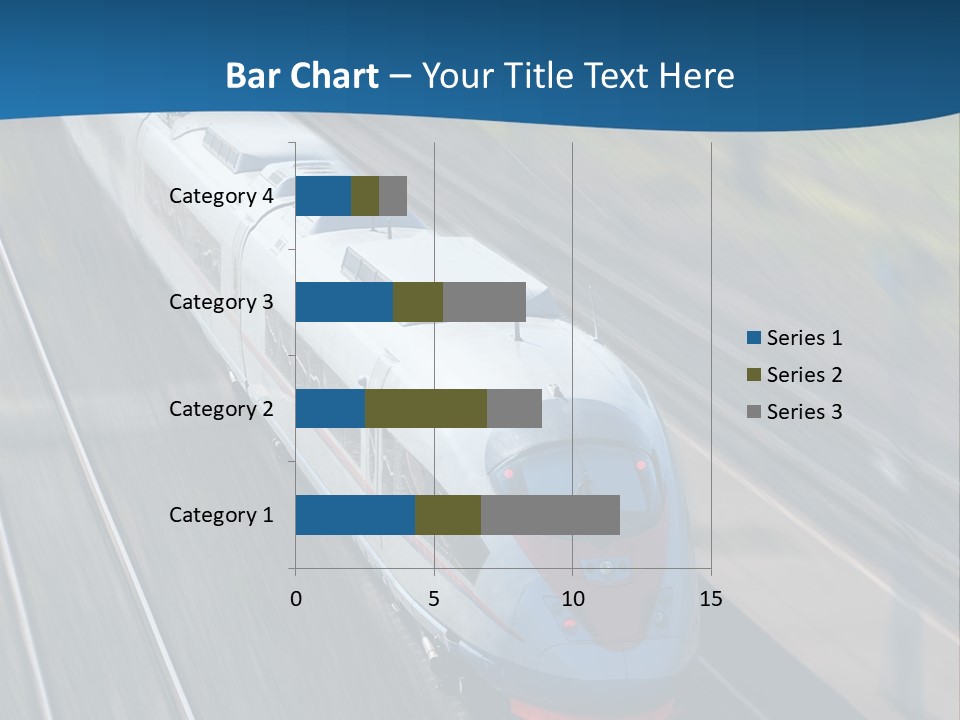 Diesel Commute Passenger PowerPoint Template