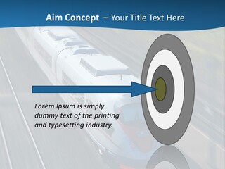 Diesel Commute Passenger PowerPoint Template